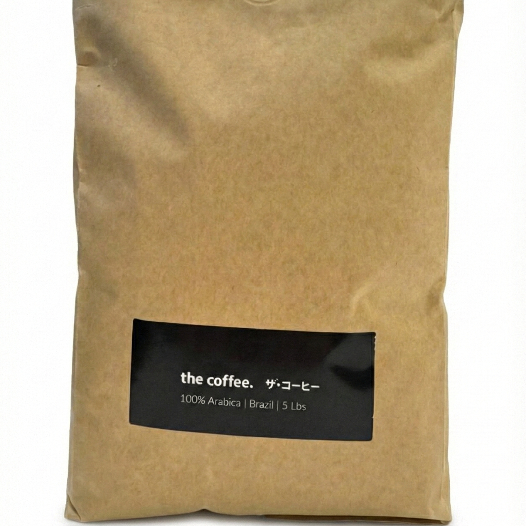 Kit 5 White Bag Coffee 5lbs