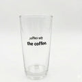 Glass Cup Cold Beverage