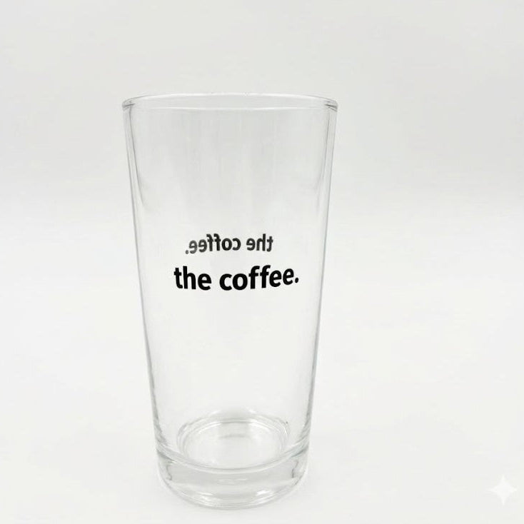 Glass Cup Cold Beverage